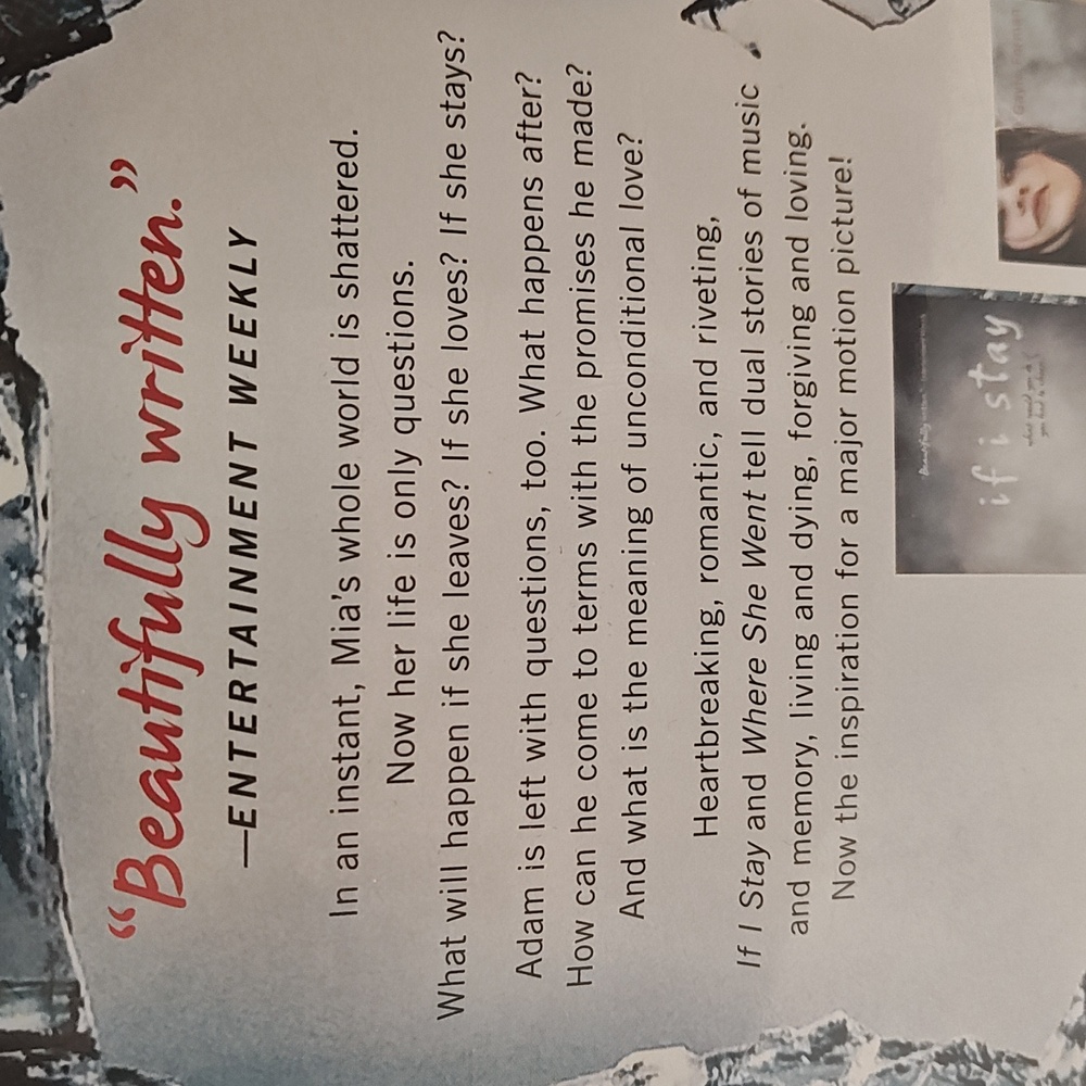 "If I Stay" Book Set - Picture 4 of 5